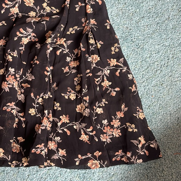 🦚 Vintage floral skater skirt - Picture 4 of 8